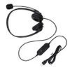 Call Center Headset USB Plug Wired Business hörlurar med mikrofonvolymkontroll Mute Avbrytande kontor PC -hörlurar