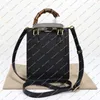 Taschen Kosmetikkoffer Ladies entwerfen Luxus Diana Bambus Handtasche Schulter Messenger Spiegel 739079 Geldbeutel