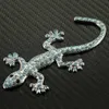 3D Solid Diamond Metal Gecko Naklejki samochodowe Zmodyfikowane karcie3270
