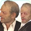 Old Man Fake Mask Lifelike Halloween Holiday Funny Mask Super Miękki Man Maska dla dorosłych wielokrotnego użytku dla lalki Prezent1632513