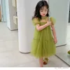 Girl's Dresses Girls' Dress Spring New A-line Dress Version Foreign Style Girls' Summer Children's Mesh Princess Dress