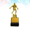 Decorative Objects Figurines Soccer Football Trophy Tournament Competition Goldstar Award Championship Cup Tabletop Figure for Golden 230815