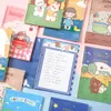 KAWAII B5 Notebook a foglie sciolte 30 fogli di fogli di cartoni animati Agenda Agenda Book Notepad Stationery Supply