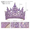 Wedding Hair Jewelry Recently Stocked Large Oversized Product Handmade Beaded Crystal Bridal Crowns Pearl Bead Crown 230815