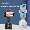 Stabilisatoren Selfie Stick 360 ° Rotation AI Roboter Smart Auto Face Tracking für Tiktok X -Videos Aufnahmen Arbeiten mit Kamera Telefon Tripod 230816