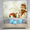 Tapestries Christmas Tree Hanging Cloth Warm Room Decoration Small Fresh Tapestry Home Santa Gift Scene Limited Theme Series