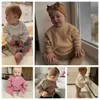 Pullover Toddler Girl Winter Clothes Barn Baby Boys Girls Sweaters Thick Soft Knited Solid Long Sleeve Tops Treeat Outwears 230816