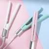 휴대용 2-in-1 Tourmaline Ceramic Hair Curler 및 지능적 일정한 온도 설정을 갖춘 교정기-이동 중에 헤어 케어에 적합합니다.