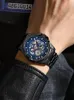 Wristwatches AILANG 2023 Men Luxury Tourbillon Hollow Mechanical Automatic Waterproof Watches Stainless Steel Luminous Watch