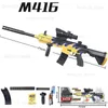 M416 Manual de pistola de brinquedos aquáticos de água em 1 modelo de plástico de paintball cs tiro jogo ao ar livre pistola de brinquedo para meninos T230816