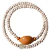 Bracelets de link Bodhi Bracelet Multi-Ring DIY Feminino Core Hetian Jade Dois Ringos