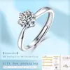 Anneaux de mariage GRA certifié 15 bague VVS1 Lab diamant pierre unique promesse de fiançailles pour femmes bijoux 230829