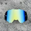 Utomhusglasögon för hastighet 4 5 5 5 6 5 MX Motocross Goggle Lens Anti Fog Double Layers Motorcykel Solglasögon Byt ut tillbehör 230816