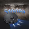 Roborock S7 Maxv Ultra Eu Plug 5100PA شفط 3D المهيكلة عن عقبة الإضاءة تجنب Alexa 220V Robot Vacuum و Sonic Mop