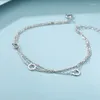 Braccialetti Link Bracciale a catena a tre strati Bracciale per donne semplicemente squisiti accessori per matrimoni regalo sl339