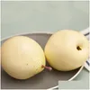 Party Decoration 10Pcs 9.5Cmx8Cm Mix Color High Imitation Fake Artificial Pear Fruit Model Plastic Simated Frui Drop Delivery Home Gar Dhld6