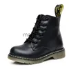 Stiefel NEU 2021 Frühjahr Echtes Leder Kinder Motorradstiefel Britischer Stil Baby Mädchen Schuhe Militärstiefel Jungen Kinder Schneestiefel 04 J230816