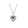 Chains 3PCS/Lot Alloy Flower Heart Necklace For Women Jewelry Birthday Gift MDNEN