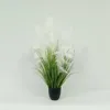 Faux Floral Greenery Simulated Flower Large Artificial Plants Viridiplantae Potted Reed Dried Grass Home Garden Decoration 230815
