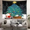 Taquestres e Ano Novo Novo Christmas Tapestry Room de Living Decoração de Cozinha Festa de Férias R230816