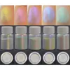 Lidschattenmischung 5 Farben500grssymphony Pearlescent Pulver für Nagelglitter weiße Meerjungfrau Chameleon Micapearl Pigment Lidschatten Make -up 230816