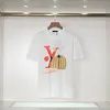 Herren-T-Shirts Asian Size S --- xxl Designer T-Shirt Casual MMS T-Shirt mit monogrammiertem Druck kurzärmelig zum Verkauf luxuriöser Herren Hip Hop l Kleidung v