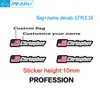 Car Truck Racks Flag and name stickers custom mountain bike frame personal decals rider ID sticker bicycle STYLE16 230815