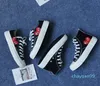 Sapatos de caminhada homens lente tocam cdg preto 1970s All Cool Star High Top Top Unissex Women Skateboards Sapatos Sapato Feminino Zapatos de Mujer