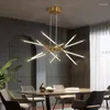 الثريات مصباح الثريا LED Nordic LED لغرفة المعيشة في المنزل