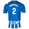 22 23 Deportivo Alaves GUIDETTI LAGUARDIA SYLLA Hommes Maillots de Football PERE PONS LEJEUNE PELLISTRI Domicile Extérieur 3ème Chemise Manches Courtes Uniformes Adultes