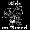 19 12 7CM Tancredy KIDS BABY ON BOARD Creative Fashion Decal vinyl Car Sticker CA-1104218l