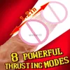 Dildos/dongs aav 8,7 polegadas vibrador grande com 8 modos vibratórios brinquedos sexuais vibratórios vibratórios sem fio com aquecimento de brinquedos anal para mulheres am pênis hkd230816