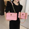 Evening Bags Bird Head Lingge Women Chain Bag Solid Fashion Messenger Ladies Shopping Party Large Capacity Shoulder 230815