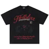 Hellstar T-shirt da uomo T-shirt da uomo di alta qualità Camicie firmate per uomo Abiti estivi Moda Coppie T-shirt in cotone T-shirt casual da donna a maniche corte Whi a2PM #