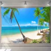 Tapestries Background Wall Hanging Sunshine Coconut Tapestry Home Decor Tapestry Art Deco R230815