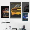 Postatori di auto sportive Supercar Immagini artistiche Wall Art Stampa tela da corsa astratte dipinto soggiorno motorsports boys decor cuadros no cornice wo6