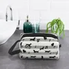 Kosmetiska väskor musikanteckningar Dachshund toalettartiklar Kvinnor Wiener Badger Sausage Dog Makeup Organiser Lady Storage Dopp Kit Box