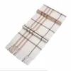 Scarves Cashmere Official Website Classic Plaid Fringed Scarf 100% Packaging Bag Luxury Esigner Drop Delivery Fashion Accessories Hats Dhqxb