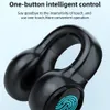 Ohrclip -Knochenleitungskopfhörer Bluetooth 5.3, drahtlose offene Ohrclip bei Ohrhörern, schmerzfreie wasserdichte Mini -Sport -Ohrhörer, HIFI -Qualität/lange Akkulaufzeit