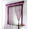 Curtain 1 PCS Love Heart String Window Door Curtain Divider Sheer for Living Room Curtains Decorative Valance 100*200cm R230815