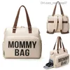 Bolsas de fraldas Mommy Bag de alta capacidade Um ombro oblíquo Bolsa cruzada ao ar livre Moda multifuncional de moda multifuncional Bolsa feminina Z230816