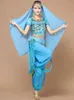 Stage Wear 4pcs sets beha bovenste rok Egypte buikdans kostuums bollywood jurk buikdans dansen zigeuner kostuum