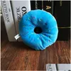 Toys de cachorro Chews Donut Plush Squeaky Toy 3 Design Opcional Drop Drop Home Garden Pet Supplies Dhlcz