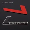 Car Sticker Emblem Badge Decals Black Series Logo Sticker for Mercedes SLS AMG W204 W203 W207 W211 W219 C63 C63 Auto Styling306J
