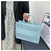 Jelly Beach Bag Plastik Korbbäder Strandtasche Designer Damen Umhängetasche für Frau Mode Luxusbeutel Frauenliebhaber
