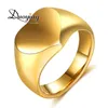 Anelli di nozze Duoying Anello personalizzato a forma di cuore personalizzato Lettera iniziale Gioielli Mom Custidate Gift 230815