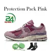 2002r B2002R MENS Women Athletic Running Shoes Bescherming Pakket Zwart grijze regen wolk roze zeezout zeil bowling og fantoom sneakers trainers