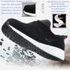 Veiligheidsschoenen Zomer Ademende mannen Casual schoenen stalen teen Cap onverwoestbare veiligheid Werkschoenen Outdoor Men Footwear 230815