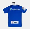 NEYMAR JR 23 24 Al Hilal Saudische voetbalshirts 2023 Thuisuitspelerversie KOULIBALY MALCOM NEVES SERGEJ VIETTO LGHALO KANNO herentenue Voetbalshirt Al Nassr