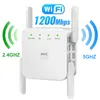 Routers 5GHz Wireless WiFi Repeater 1200Mbps Router WiFi Booster 2.4G WiFi Long Range Extender 5G Wi-Fi Signalförstärkare Repeater WiFi 230817